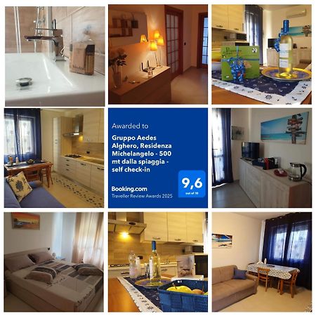 Gruppo Aedes Alghero, Residenza Michelangelo - 500 Mt Dalla Spiaggia Экстерьер фото
