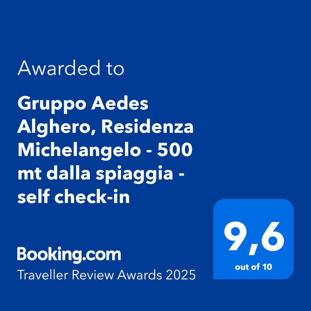 Gruppo Aedes Alghero, Residenza Michelangelo - 500 Mt Dalla Spiaggia Экстерьер фото